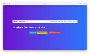 User Management System (UMS) – PHP MySQL