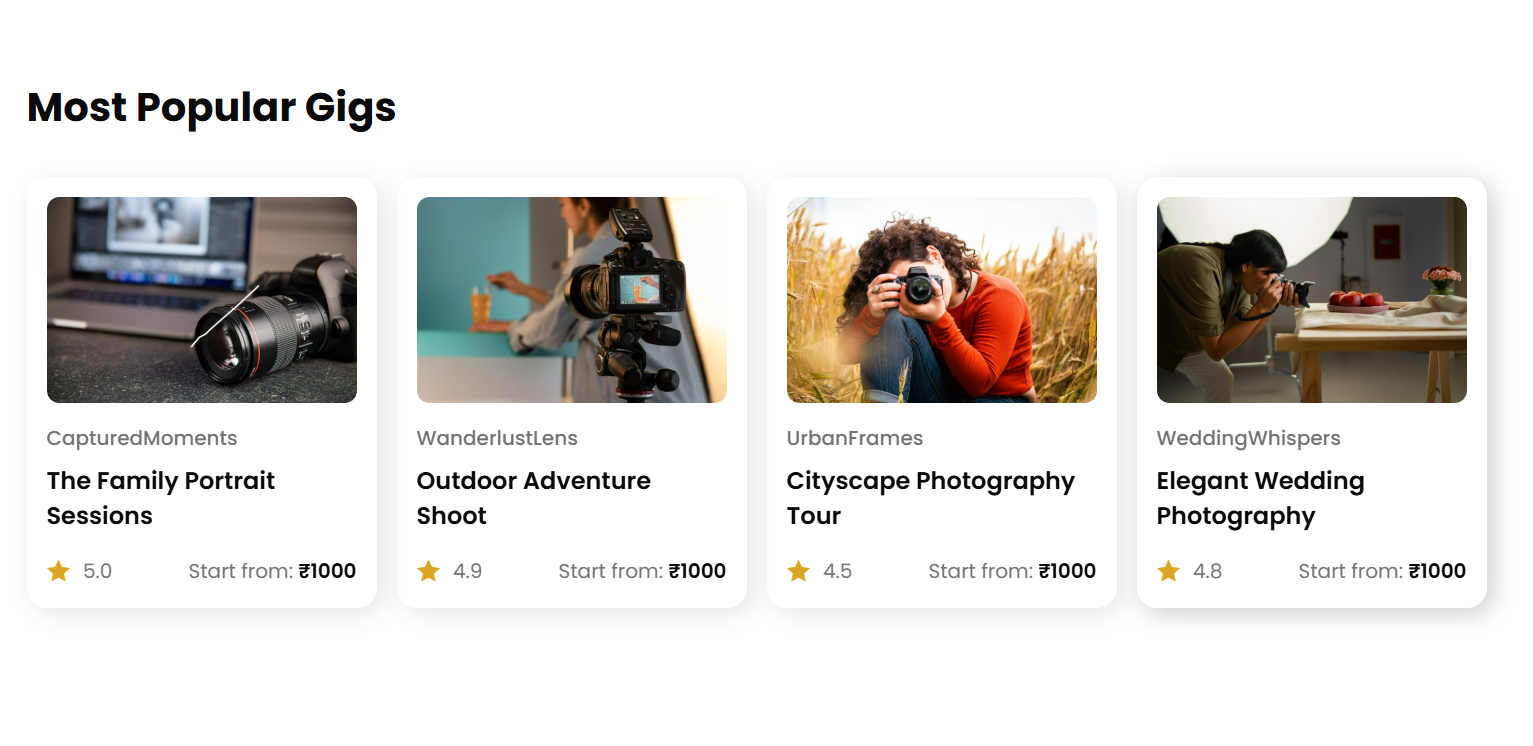 Photographer Portfolio template html