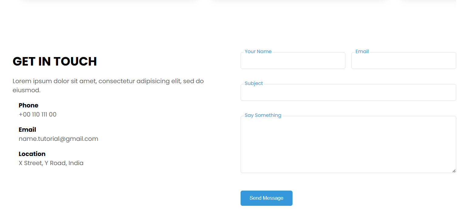 Photographer Portfolio template html