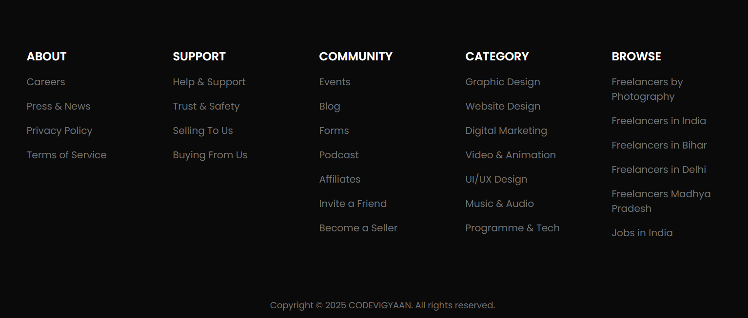 Photographer Portfolio template html