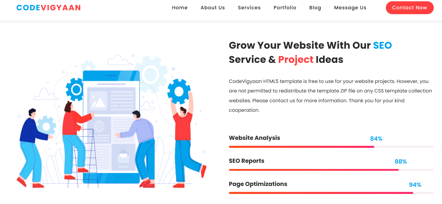 free bootstrap template