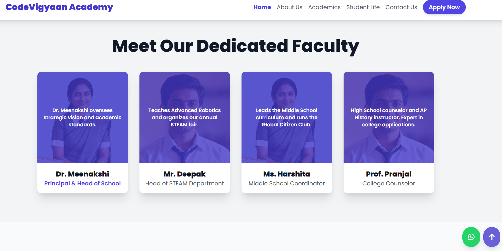 php school website project