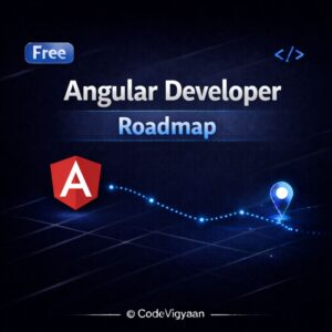 Angular Developer Roadmap Angular Learning Path 2025 Learn Angular Step by Step Angular Frontend Architecture Roadmap