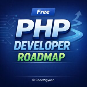 PHP Developer Roadmap Learn PHP Step by Step PHP & MySQL Backend Roadmap Modern PHP Development Path