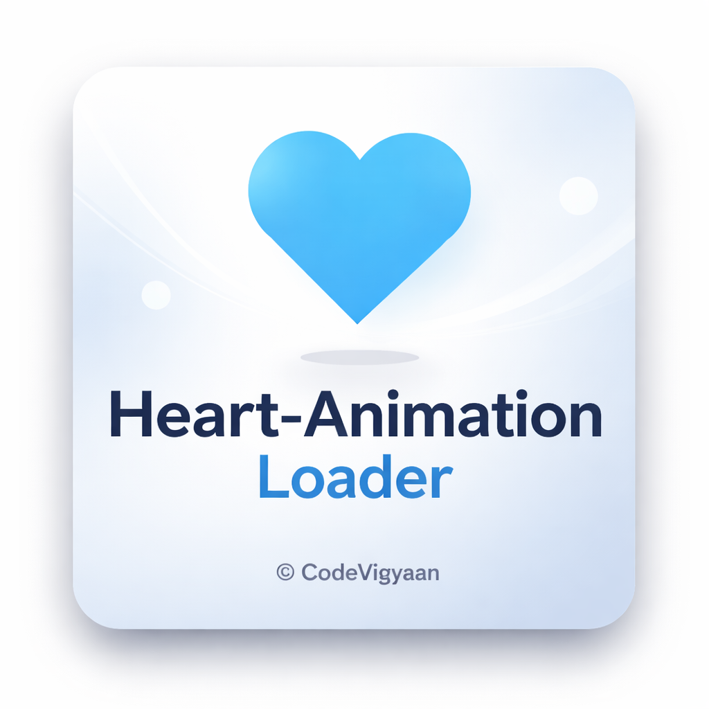 heart animation loader