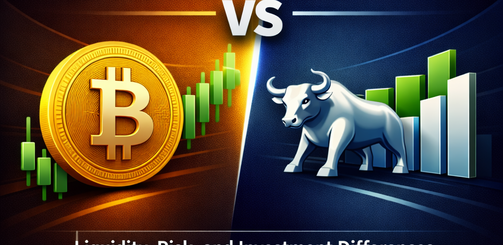 cryptocurrency vs stocks