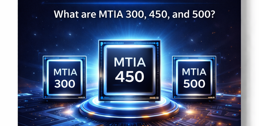 Meta’s New AI Chips Explained: What are MTIA 300, 450, and 500?