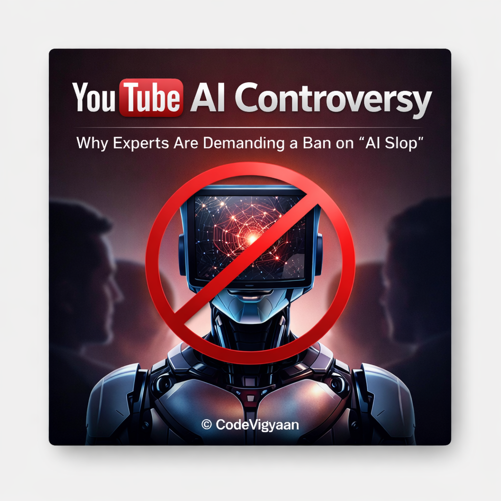 YouTube AI Controversy Why Experts Are Demanding a Ban on AI Slop